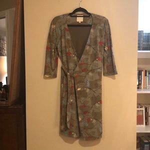 ModCloth Wrap Dress Fall Dress